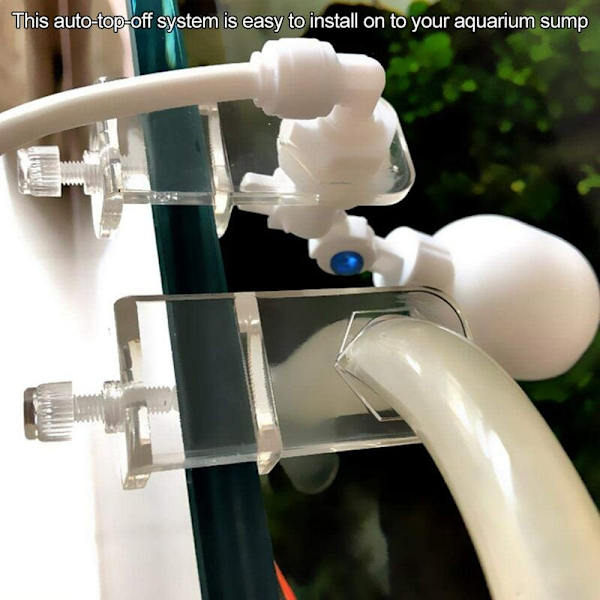 Automatisk vattenpåfyllningskontroll Justerbart vattennivåkontrollsystem Floatventilfäste för akvarium Fisk Tank