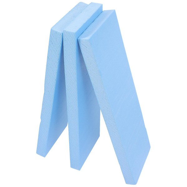 3 stk. polystyren skum plade DIY blanke plader til håndværk scene modelfremstilling (30.00X10.00X6.50CM, som vist på billedet)