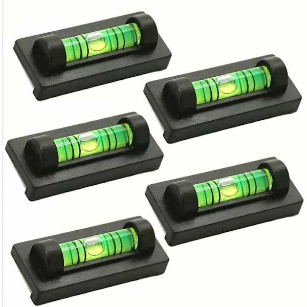Liten bärbar magnetisk vattenpass med mini rörformiga nivelleringsverktyg med magnetisk vattenpass i botten för montering och underhåll