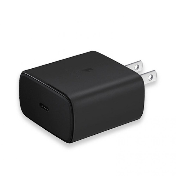 Kompatibel med Hi-Speed USB-skrivbordsladdare, laddningshuvud i brittisk standard, kompakt och utrymmesbesparande - perfekt för hem och Samsung-telefoner (2 st) (svart)