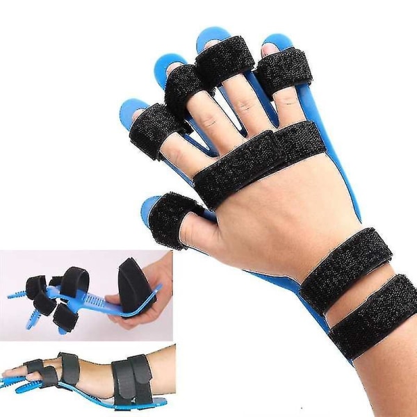 2023 Ny Hand Handled Finger Orthotics Extended Typ Gripbräda för Stroke Hemiplegia Handskena träningsstöd Finger Corrector Board Changzhao