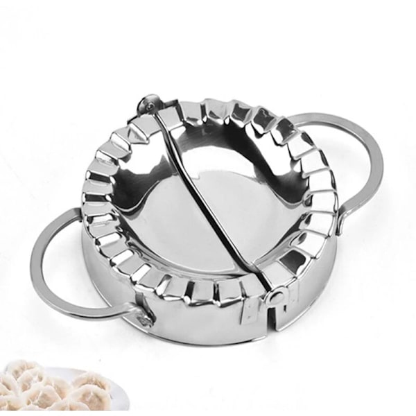 Köksprylar Gadget Tillbehör Rostfritt Stål Dumpling Making Mold DIY Bakverktyg Formning Mold Kök Matlagning Tillbehör 1st