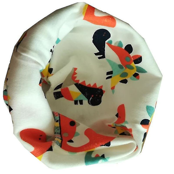 Vår/höst/vinter Bufandas Bomull Lic Baby Lovely O Ring Scarf rosa katt