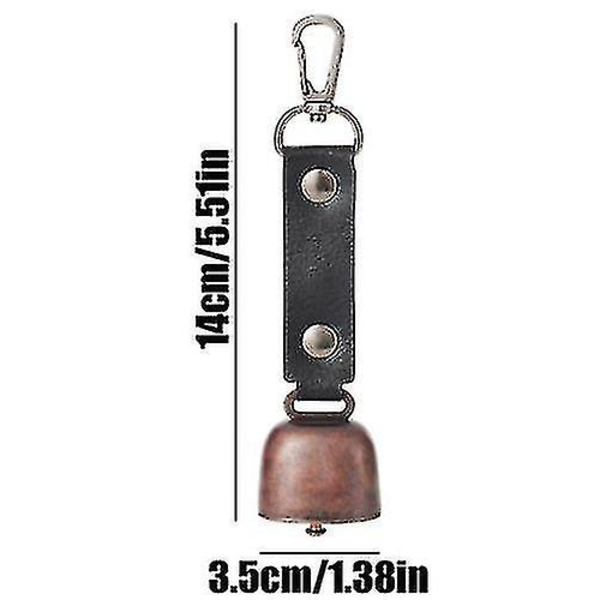 Bjällror för vandrare, högljudda bjällror för att avskräcka björnar, högljudd vandringsbjällra (Khaki)