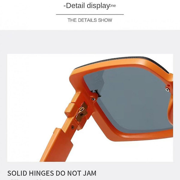 Solglasögon för män, polariserade solglasögon för män och kvinnor, UV-skyddande solglasögon för sport och mode vardagskläder (svart)