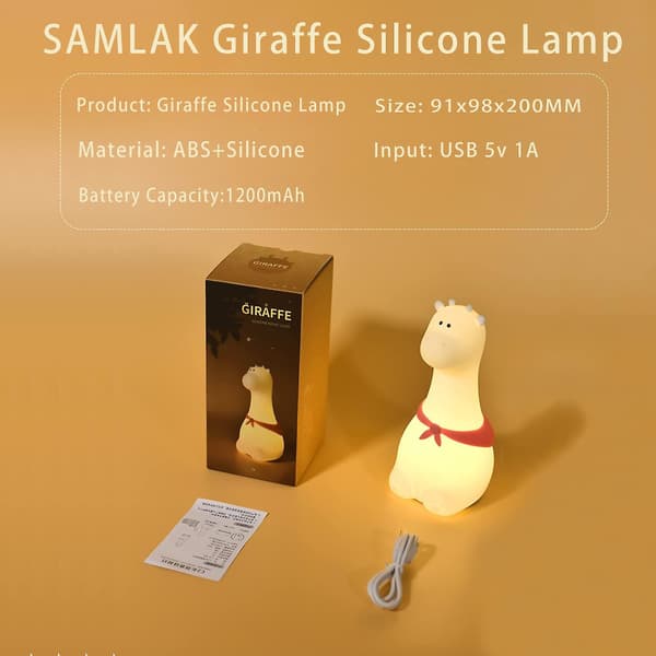 Nattlys, nattlys, LED-nattlys rom, USB-silisium statisk lysdemping