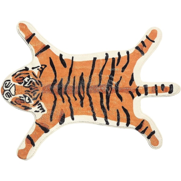 Barn sovrumsmatta Tiger Area Rug 32\" X 21\" Personlig mjuk lekrumsmatta Plysch halkfri