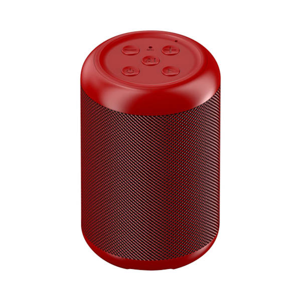 Ny intelligent röst Bluetooth-ljud bärbar subwoofer trådlös Bluetooth-högtalare-S Internet Hifi Stereo stöder-kort utökat lagringsutrymme（Röd）