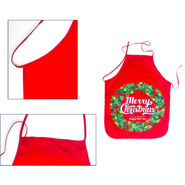 Julskärd, rolig förklädesstil tecknad