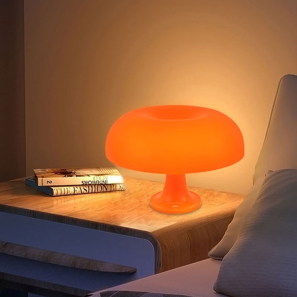 LED Sopplampe Bordlampe Egnet for Hotell Soverom Sengerom Stue Dekorativ Lampe Orange
