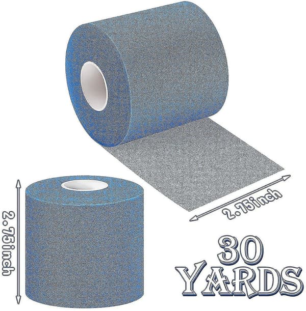 3 st Athletic Pre Wrap Tejp för Sport Mimenor（Blå）