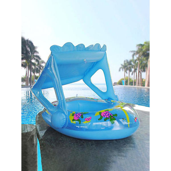 Ny uppblåsbar babypool, baby simring med tak, babypool för barn, sommar simring