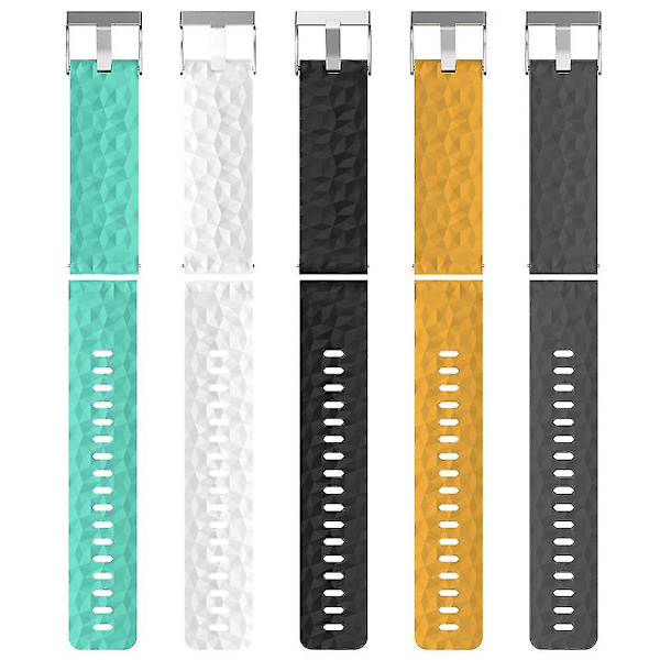 Silikon erstatnings klokkearmbånd håndleddsstropp for Suunto 9 Baro Titanium kobberarmbånd (gul)