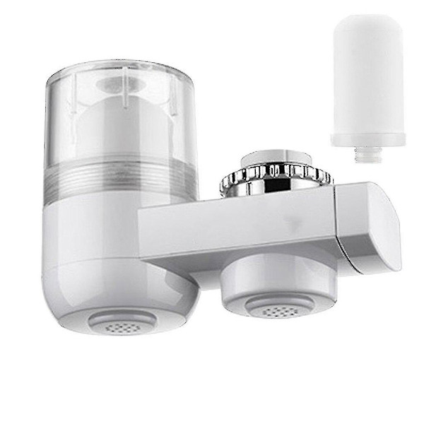 Kökshushåll Kolfilter Mini Kran Vattenrening Filter Vit