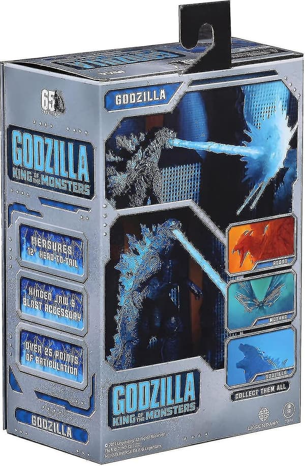 Godzilla Actionfigur - Dinosaur Toys Godzilla med Atomåndedrett
