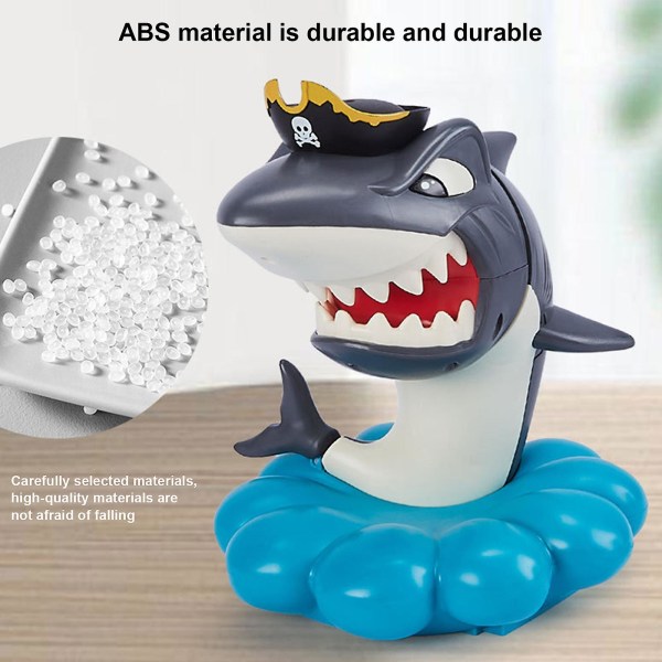 Elektrisk hajleksak Gold Digger brädspel Rattle Jake Shark Pop-up festleksaker