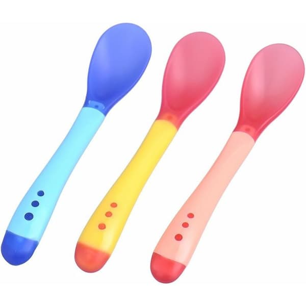 Set med 3 mjuka silikonskeder med temperatursensor