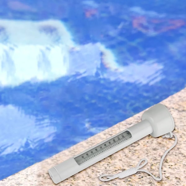 Flytande pooltermometer, pooltermometer för simbassänger, bubbelpooler, akvarier 0 °C – 40 °C