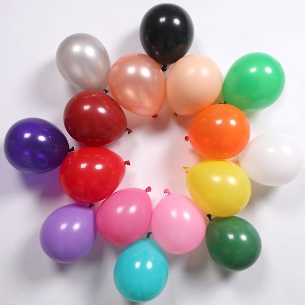 Matta ballonger, heliumballonger i lätt design och en mängd olika färgalternativ, perfekta för födelsedagsfester och bröllop Decora (rosa)