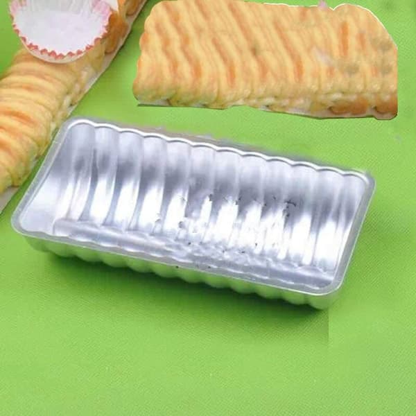 2-pack Non-stick Bakformar, 8.4cm Runda Aluminium Non-stick Bakformar