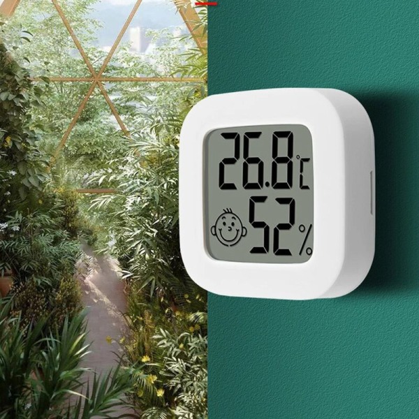 Mini inomhus termometer LCD digital rumstemperatur hygrometer mätare sensor fuktighetsmätare inomhus termometer temperatur
