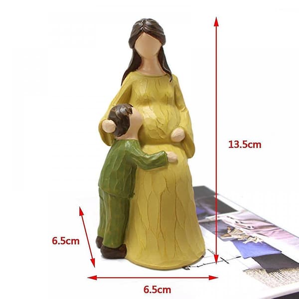 Modern heminredning Mor och barn staty (Mor och barn skulptur)