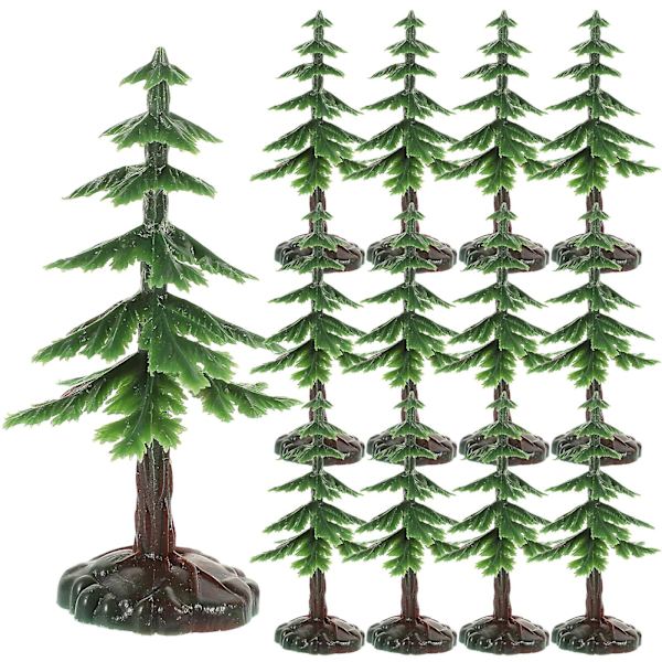 20-pack miniatyrjulgransprydnader julgransminiatyr julgranslådedekoration (6,6X3,2X3,2CM, som visas på bilden)