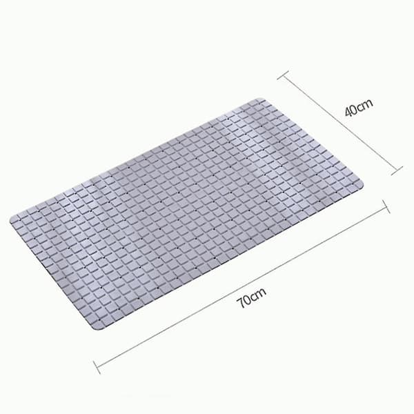 Extra lång duschmatta halkfri badkarsmatta - 38*68cm