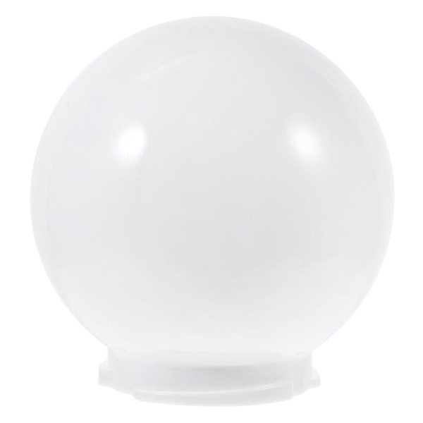 Akryl lampeskærm lysekrone væglampe stang lampe udendørs lampe støvdæksel (15X15X15CM, hvid)