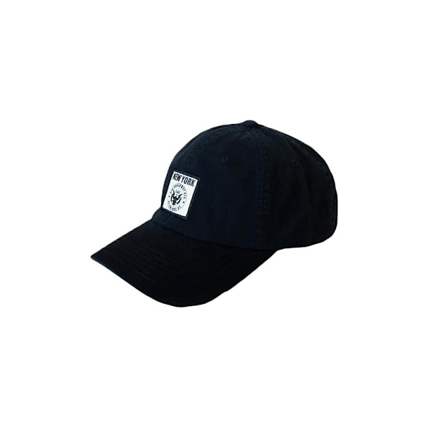 Baseballkeps, vardaglig premium pappahatt unisex bomull baseballkeps justerbar lättvikts polo stil böjd skärm (vit)