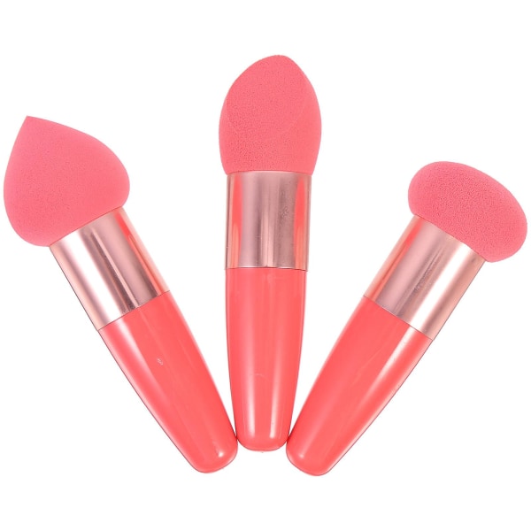 Skønheds makeup pens, våde og tørre makeup pens, bærbare makeup svampe, makeup værktøjer (10.5X3.5X3cm, som vist på billedet)