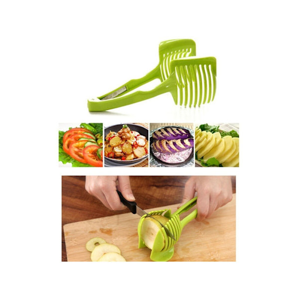 1 st potatismat tomat lök citron grönsak frukt skärare ägg skal skärare hållare