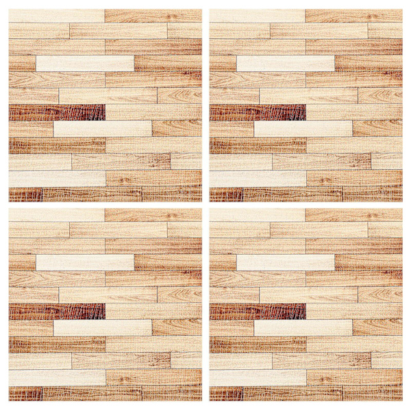 4-pack miniatyrgolv för dockhus, miniatyrhusmöbler, leksak, litet husgolv, leksak (10 x 10 cm, som visas på bilden)