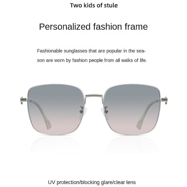 Fashionabla solglasögon för damer, uv400 HD skyddsglasögon, polariserade solglasögon för dagligt bruk och sociala aktiviteter (gul)