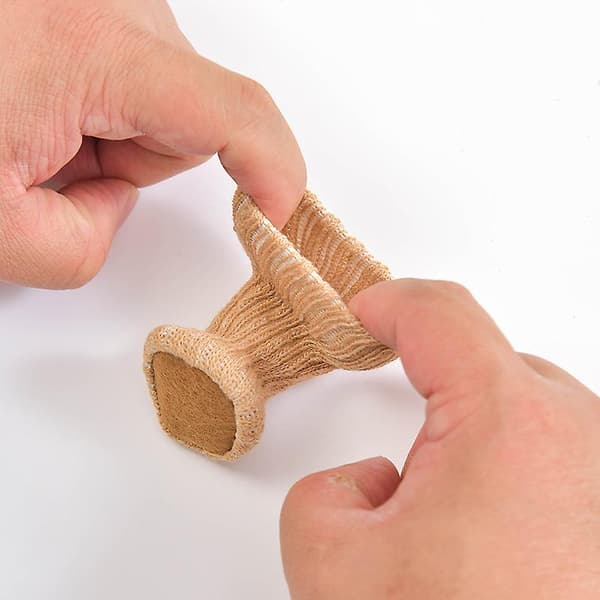 Høye elastiske, sklisikre stolfotsokker
