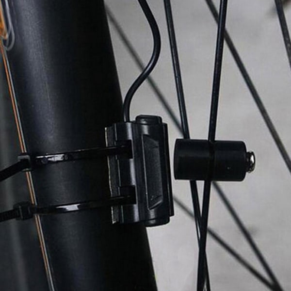 Multifunktionell trådlös cykelcykel automatisk pulsmätare klocka med LCD-display