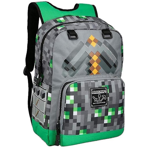 Minecraft skolesekk for barneskoleelever