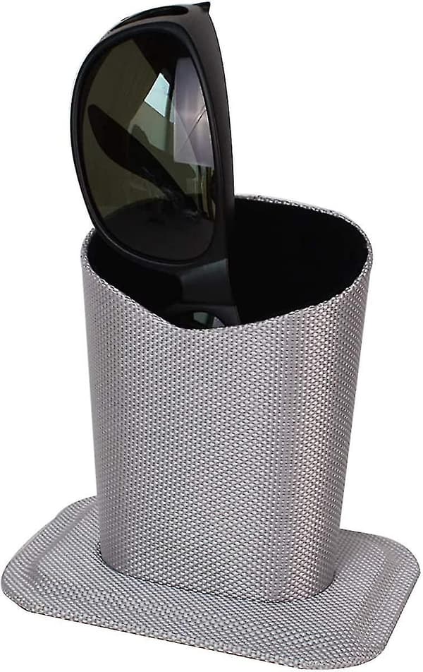 2-pack glasögonhållare stativ skyddande glasögonhållare (silver)