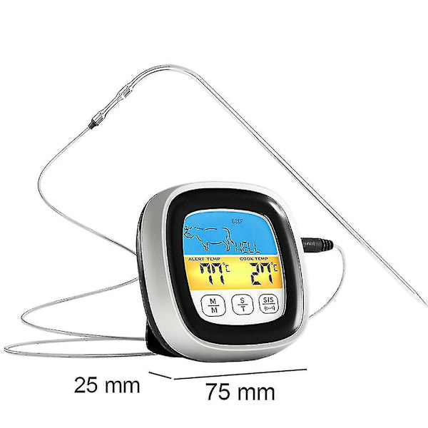 Digital kötttermometer för matlagning, matgrilltermometer