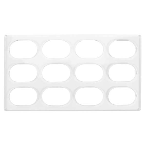Kakform Akryl Kakform Macaron Dessert Bageri Diy Bakverktyg（Transparent）