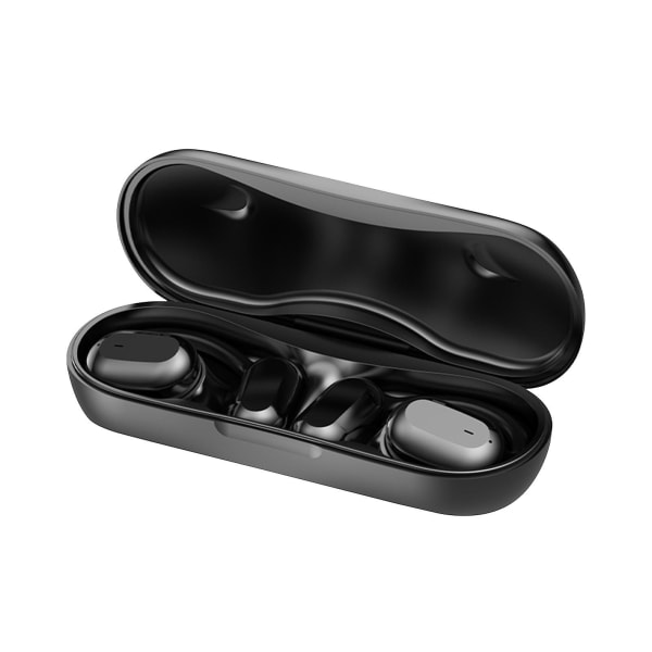 5.3 Öronkrok Konduktion Bluetooth-headset är och kan användas för att prata, lämplig för kontor/sport（Svart）