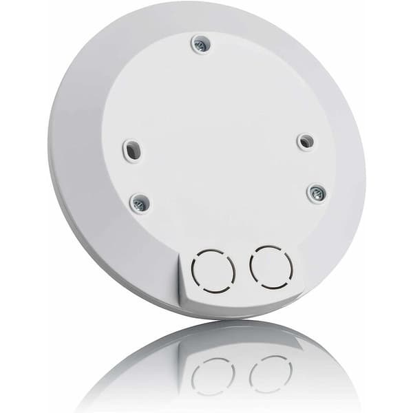 Rörelsedetektor för inomhusbruk, ytmontering, programmerbar, infrarödsensor, räckvidd 6m/360°, för LED, 115x24mm