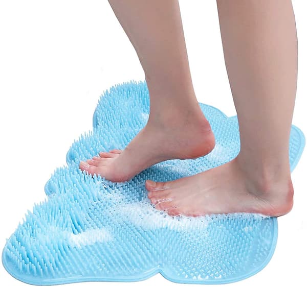 Fodskrubber Massager Sommerfugleform Fødder Afslappende Akupressur Måtte
