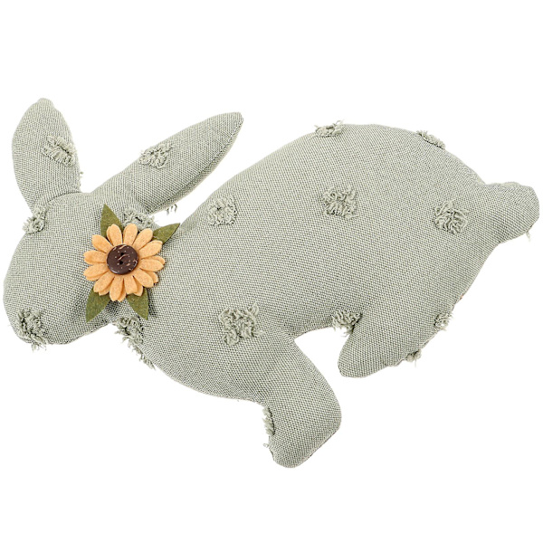 Pääsiäisjuhlan pupukoriste Maalaistyylinen pehmo pupukoriste Työpöydän pehmo pupukoriste (25.00X25.00X6.00CM, kuten kuvassa näkyy)