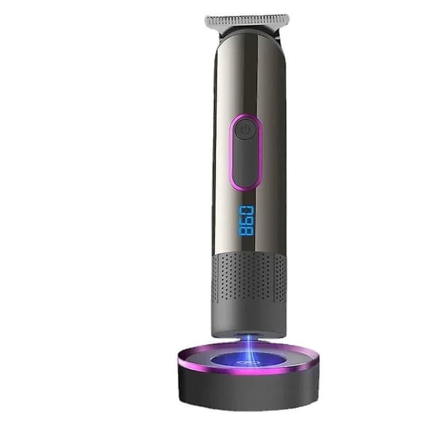 Elektrisk hårklippare trimmer med laddningsbas
