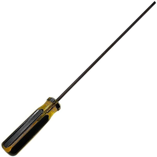 Extra lång huvud och 300 mm platt blad skruvmejsel, slitsad och Phillips skruvmejsel, 2 paket magnetiska skruvmejslar