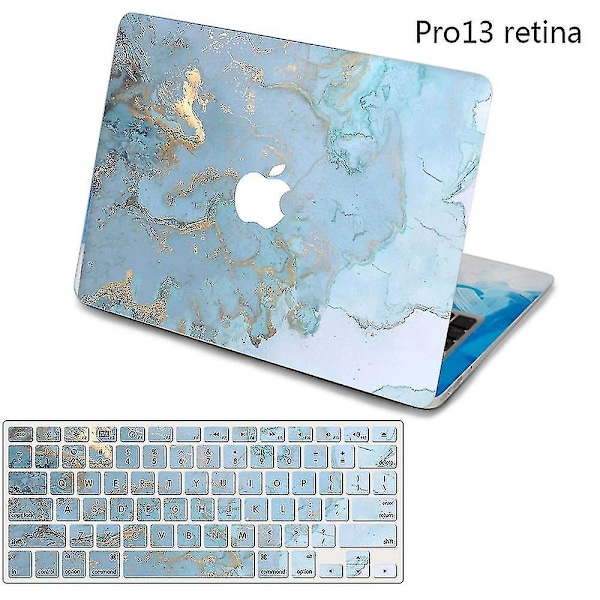 Kompatibelt laptopfodral kompatibelt med Macbook Pro13 Retina(a1425a1502) plast hårt skal