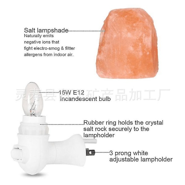 Himalaya Salt Lampe Tre av Liv Salt Lampe Skinn Led Lampe Unik Gave Til Hjemmedekorasjon（U.S. forskrifter）