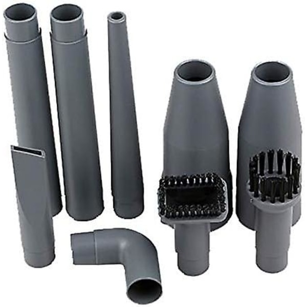 SET med 9 st 2-i-1 borstar, spets 32 mm/35 mm