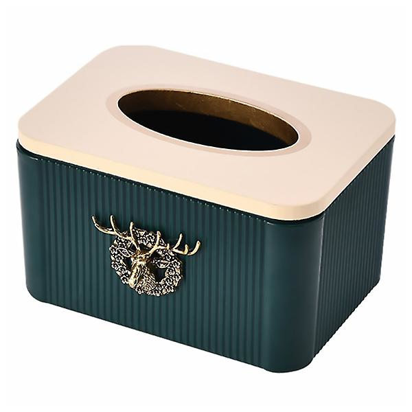 Creative Tissue Box Tissue Storage Box Hem Desktop Servettl da 17X12.2X10.5CM gr n 238e Fyndiq
